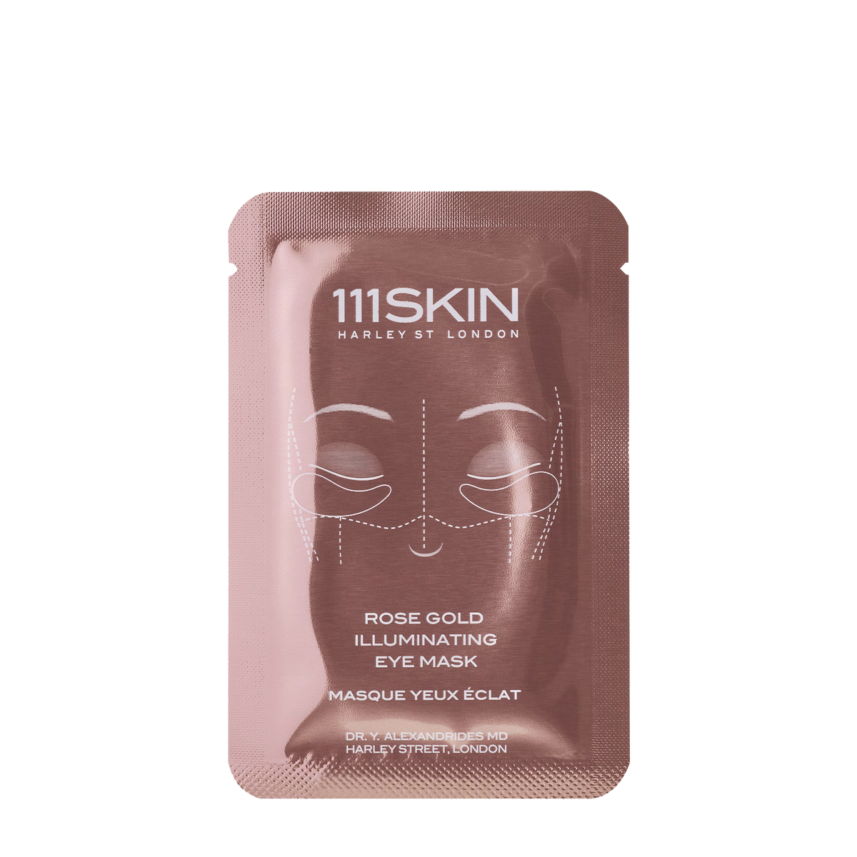 Masque Yeux Eclat Or Rose X6